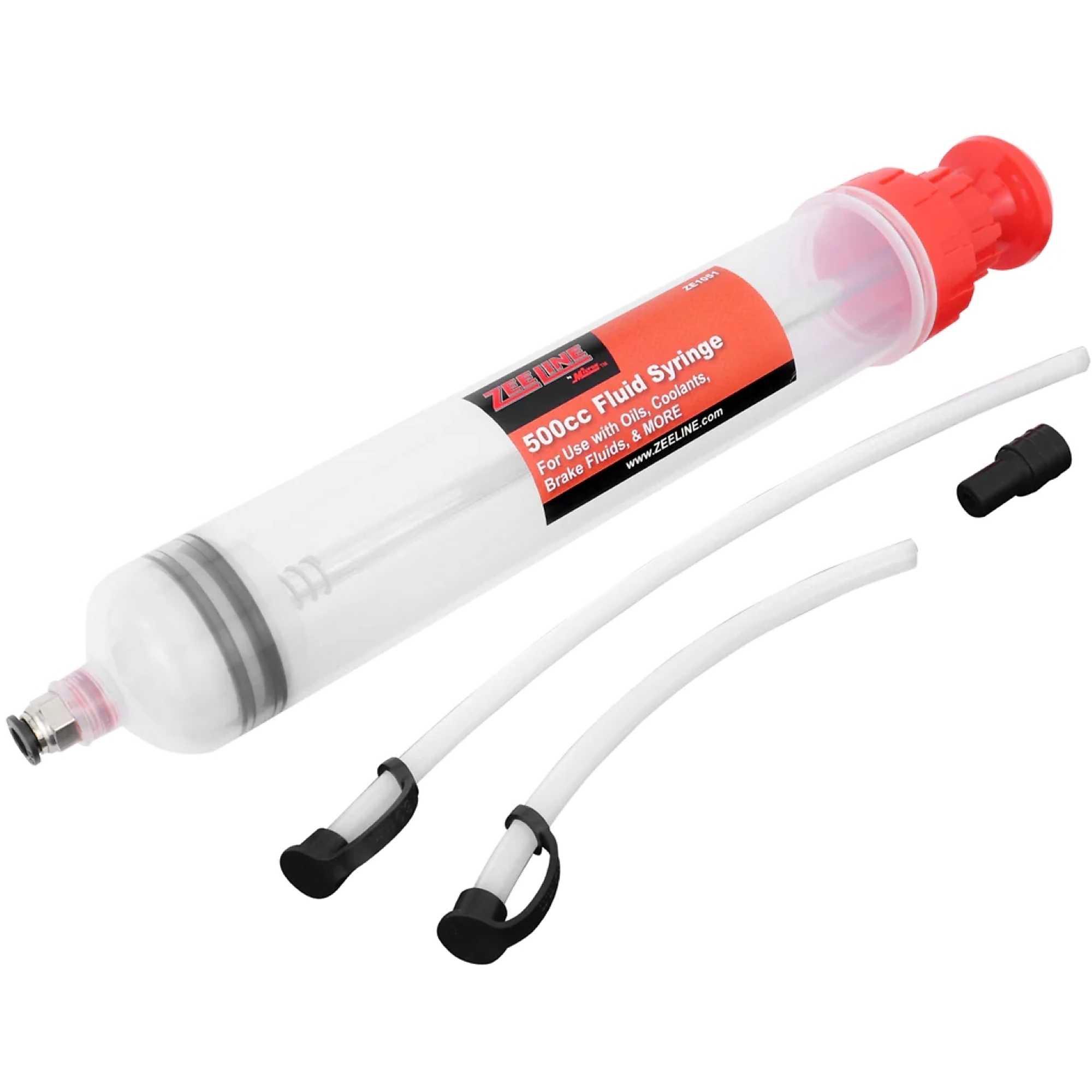 Zee Line 500cc Fluid Syringe with Hose, Model# ZE1051